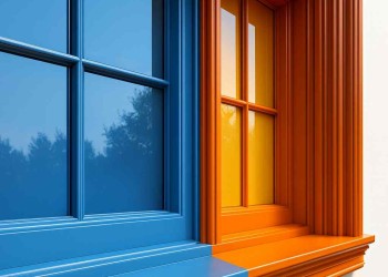 Покраска пластиковых окон