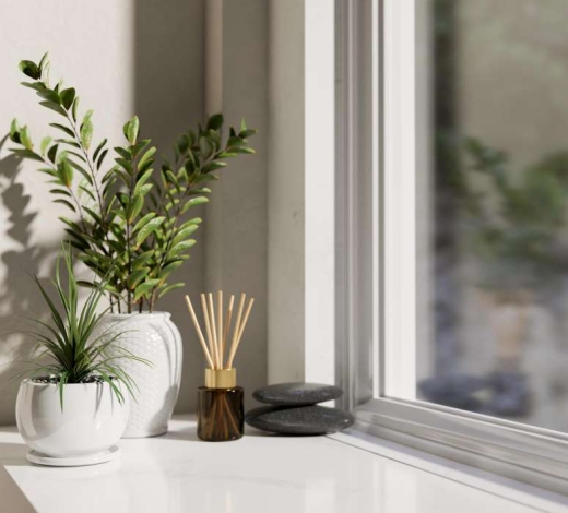 Покраска подоконников 1