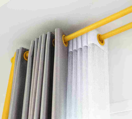 Покраска алюминиевых уголков и карнизов 2